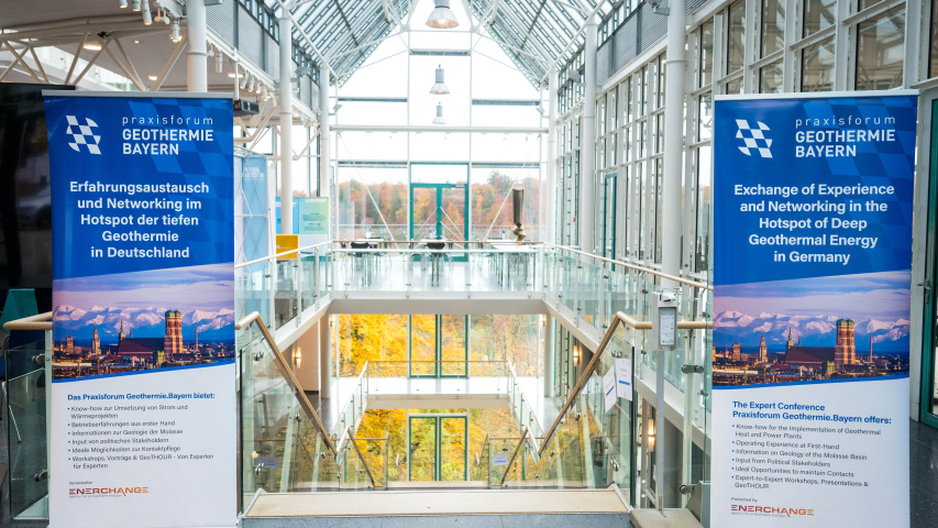 Rollups vor Treppenabgang